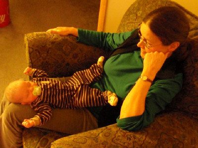 Jean McBean Koenig & grandson Blake